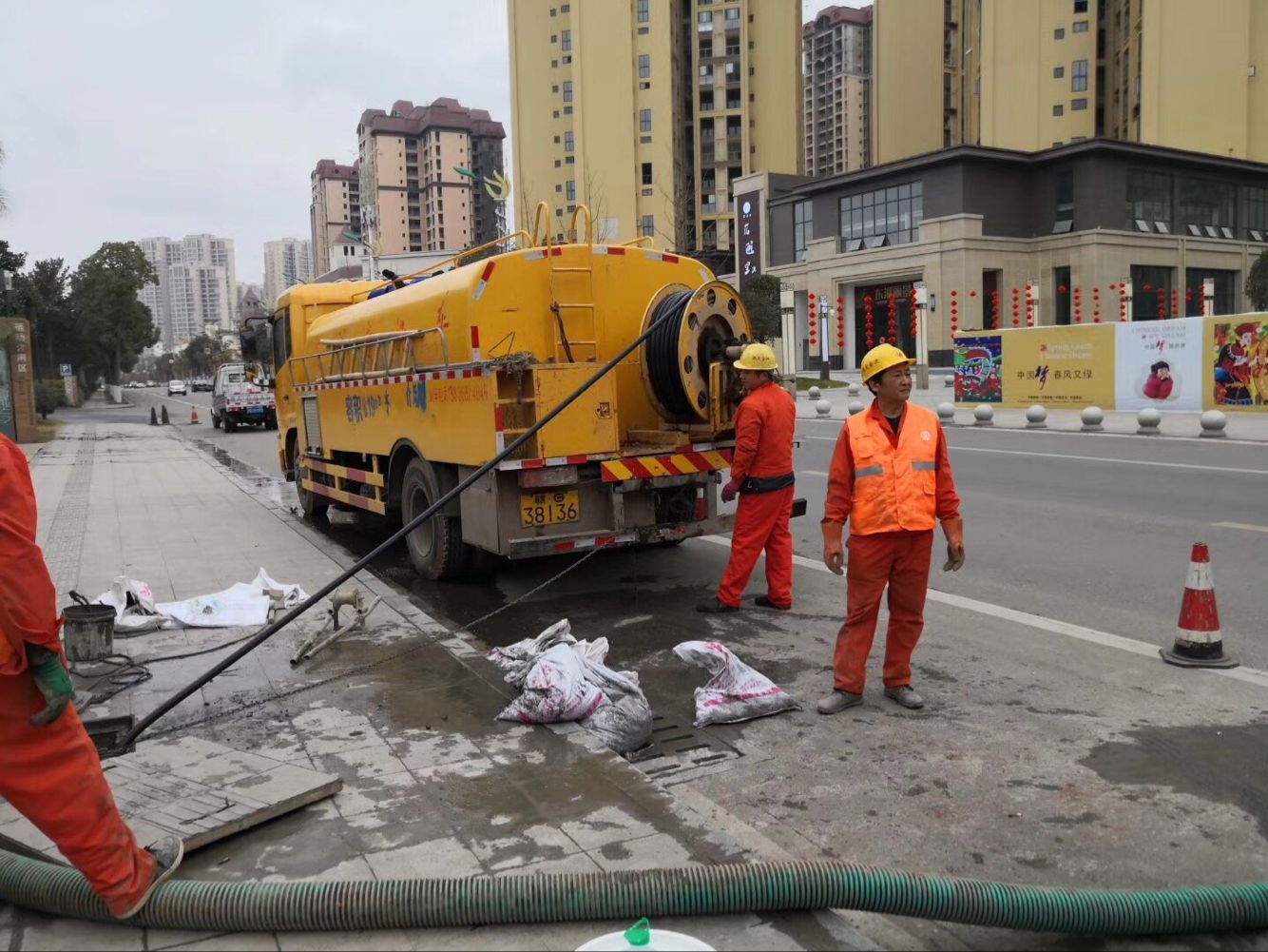 临川排污管道清淤-管道清洗